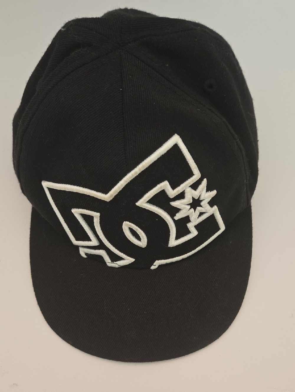 DC Kids Black Hat with White Logo
